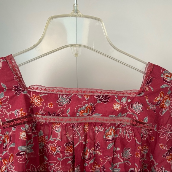 beachlunchlounge Pink  Floral top - Picture 7 of 9